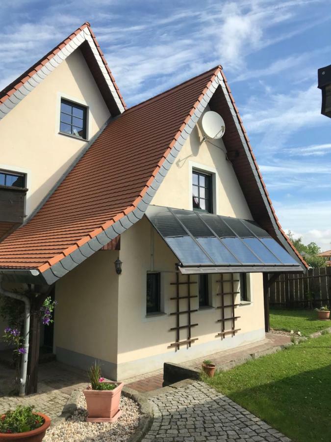 Ferienwohnung "Gruenes Tor" Bei Dresden Dohna Zewnętrze zdjęcie